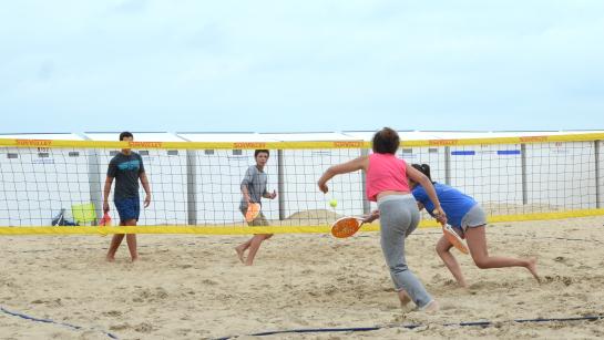 Sport aan zee