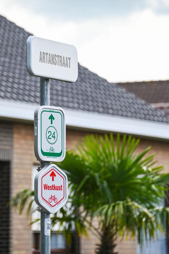 Knooppunt en Westkustroute in beeld