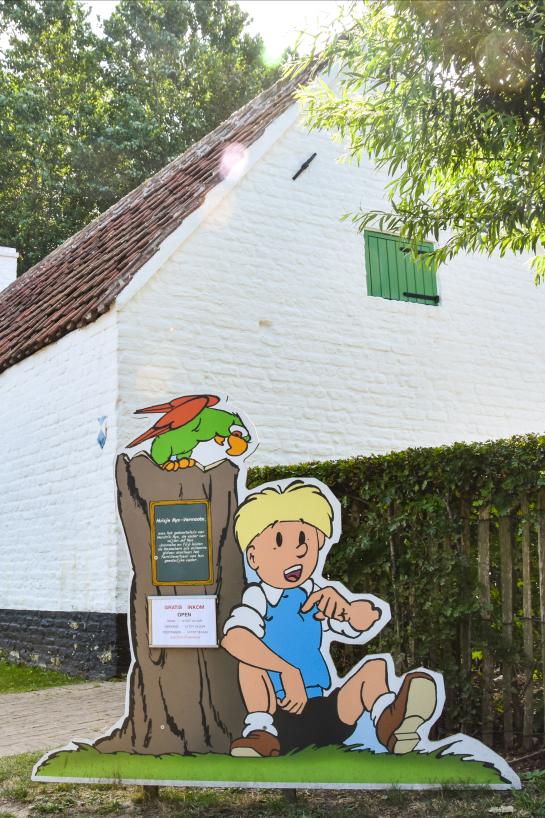 Jommeke bij Huisje Nys-Vermote