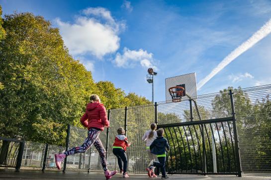 Omnisportveld sportpark Hazebeek Oostduinkerke