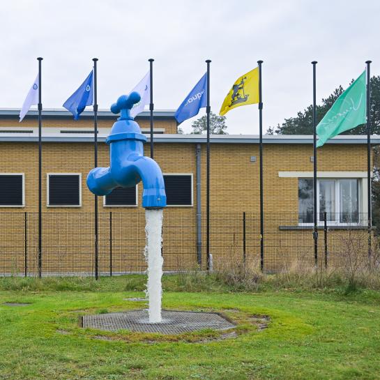 De kraan van Aquaduin